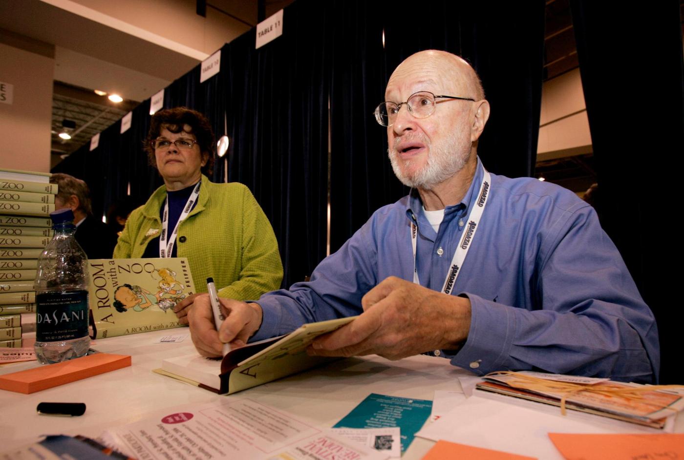 Jules Feiffer dies at 95; Pulitzer Prize-winning cartoonist also wrote screenplays and children’s books