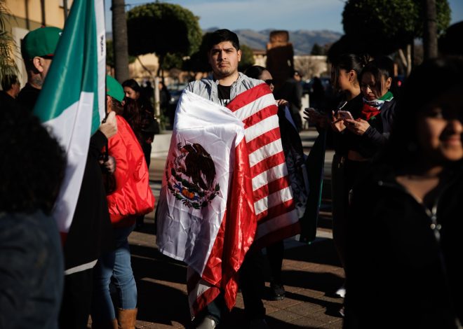 Hundreds gather in East San Jose to protest threats of mass deportations