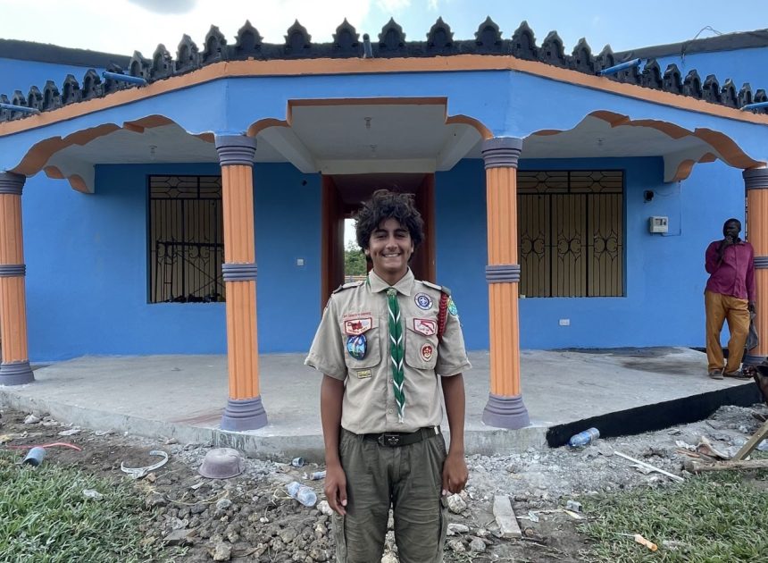 South Bay scout goes international with his Eagle project