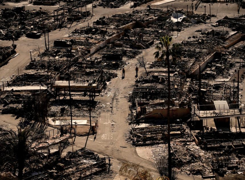 Misinformation about California fires is spreading like, well, wildfire