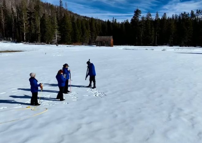 Sierra Nevada snowpack above average to start the year, a promising sign for state water supplies