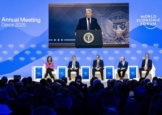 Trump tells Davos elite to invest in US or face tariffs