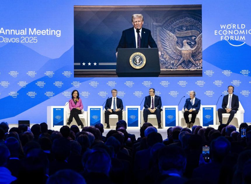 Trump tells Davos elite to invest in US or face tariffs