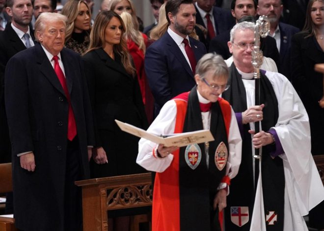 Episcopal bishop says she’ll continue to pray for Trump, who lashed out at her over viral sermon