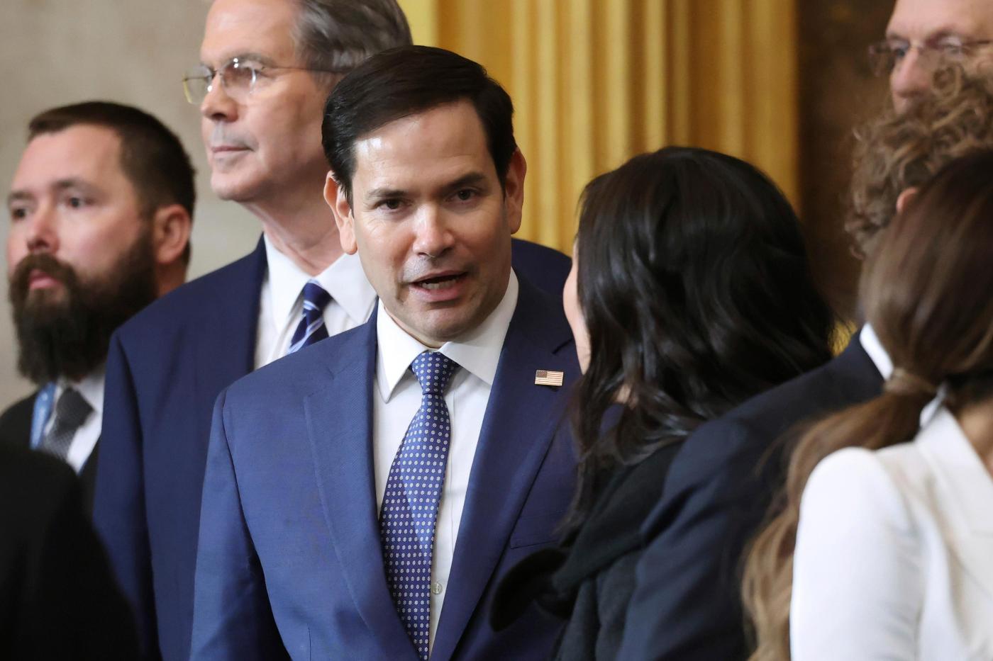 Senators are preparing to vote on Marco Rubio as secretary of state, a first in Trump’s Cabinet