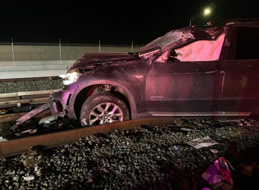 SUV occupant who died after crash onto Pittsburg BART tracks is identified