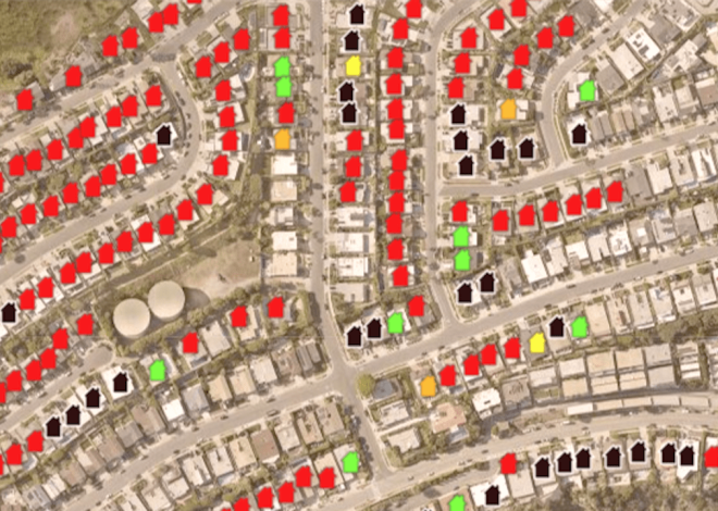 Searchable map: Houses destroyed in Los Angeles’ Palisades fire