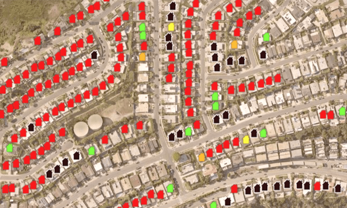 Searchable map: Houses destroyed in Los Angeles’ Palisades fire