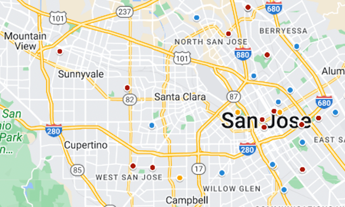 Bay Area homicides 2025: Map and details