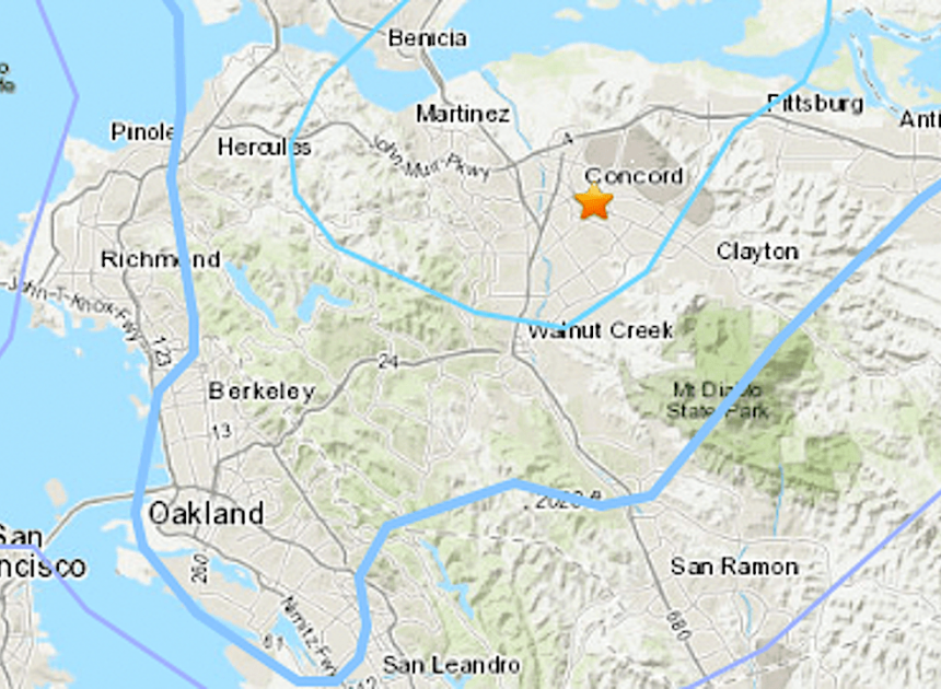 3.7 earthquake shakes East Bay