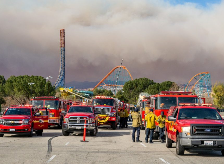 New LA fire sparks evacuation orders for towns, schools