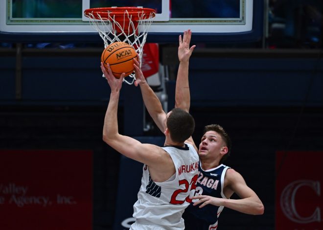 Saint Mary’s men beat Gonzaga to strengthen position atop WCC standings