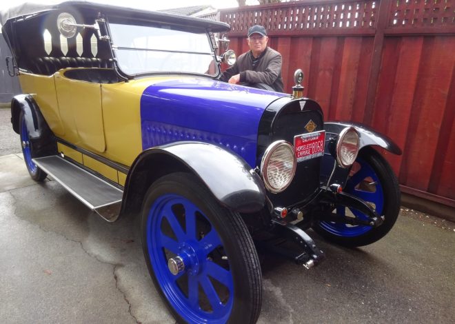 Me & My Car: 1916 Hudson in East Bay big, comfortable unless it’s raining