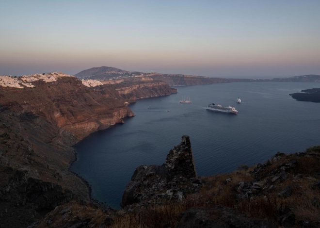 Multiple tremors near Greek island of Santorini shut schools and put residents on edge