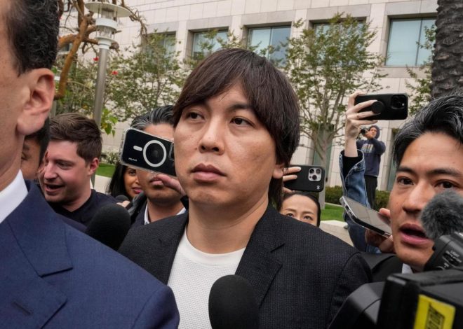 Baseball star Ohtani’s ex-interpreter to appear in court for sentencing in betting case