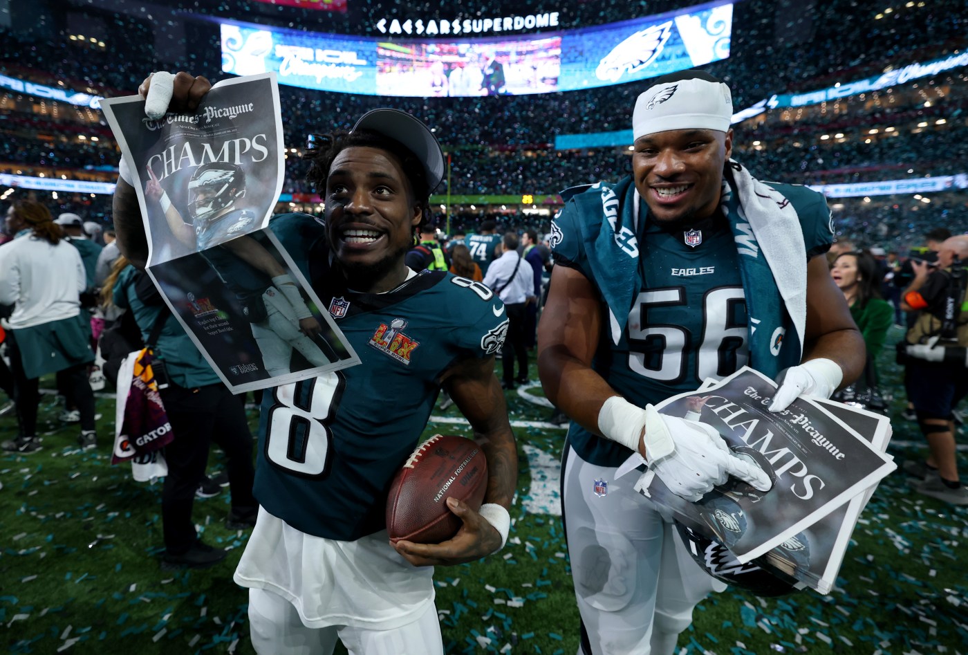 Hurts so good: Eagles dominate Chiefs on both ends to Super Bowl LIX