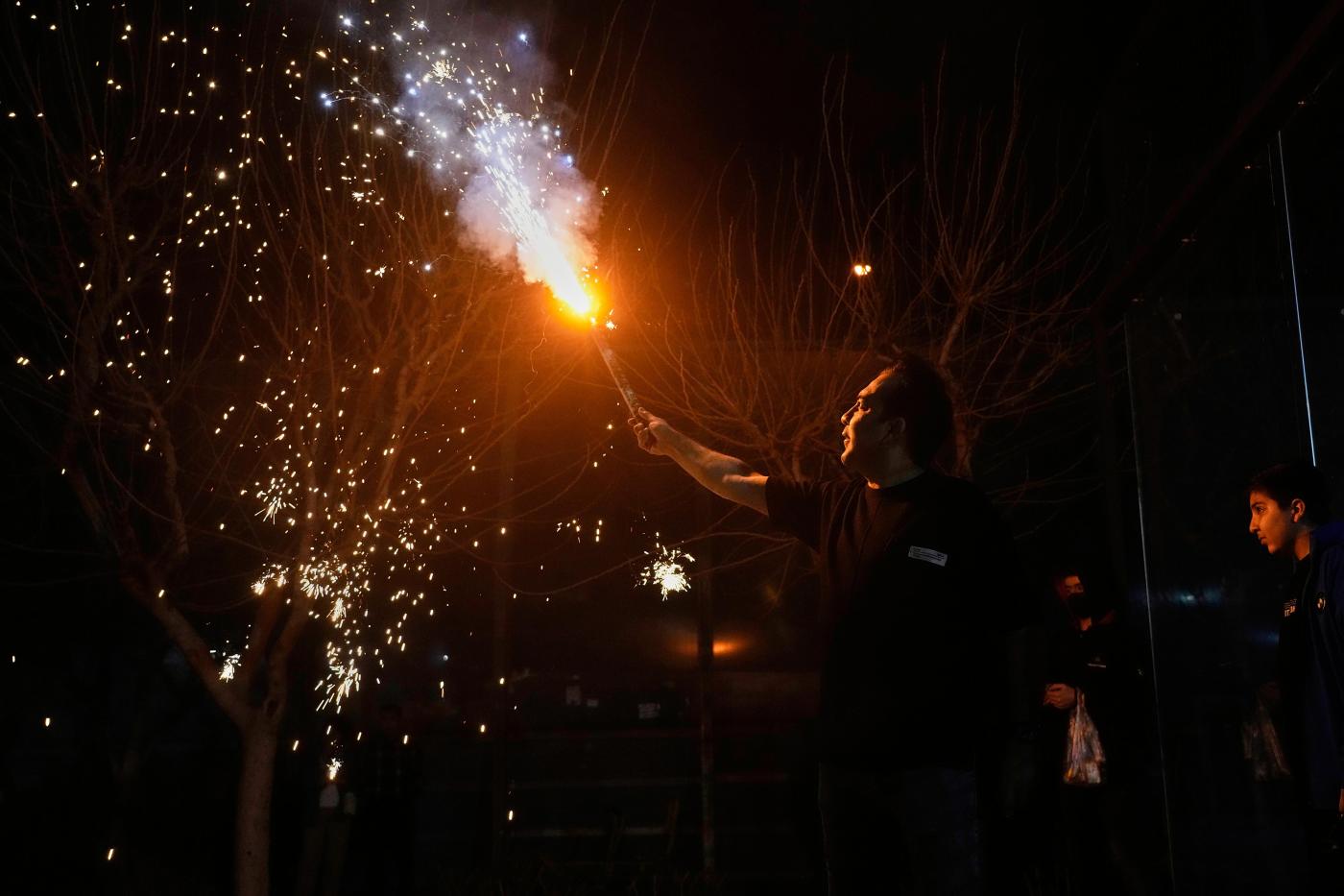 Iran celebrates ancient fire festival ahead of Persian New Year as tensions with US loom
