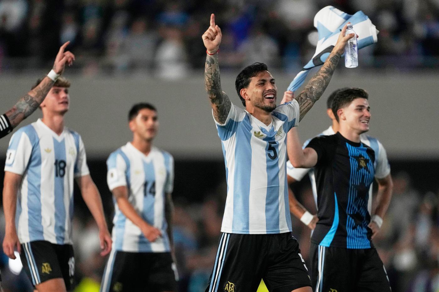 Argentina secures a World Cup spot and then defeats 4-1 archrival Brazil