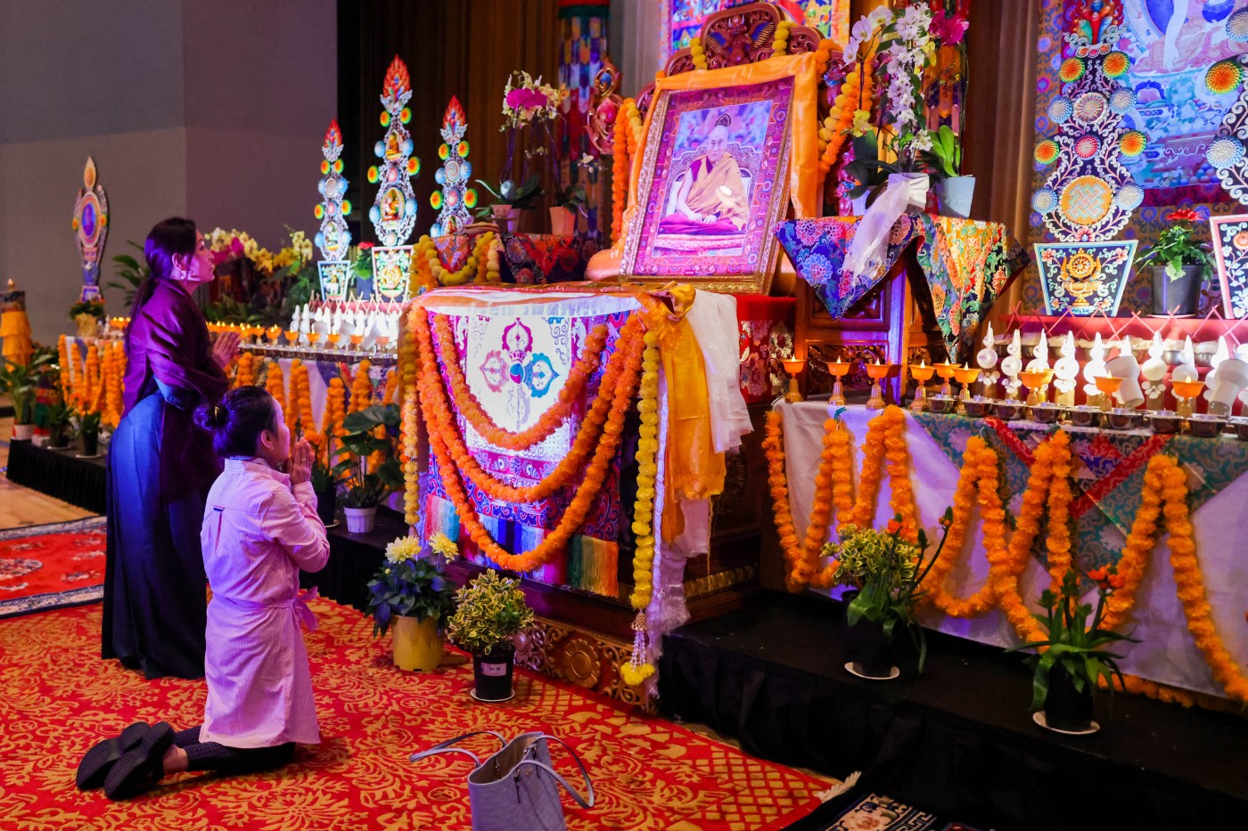 Photos: Celebrating the Dalai Lama’s 90th birthday during the Monlam Prayer Festival for world peace