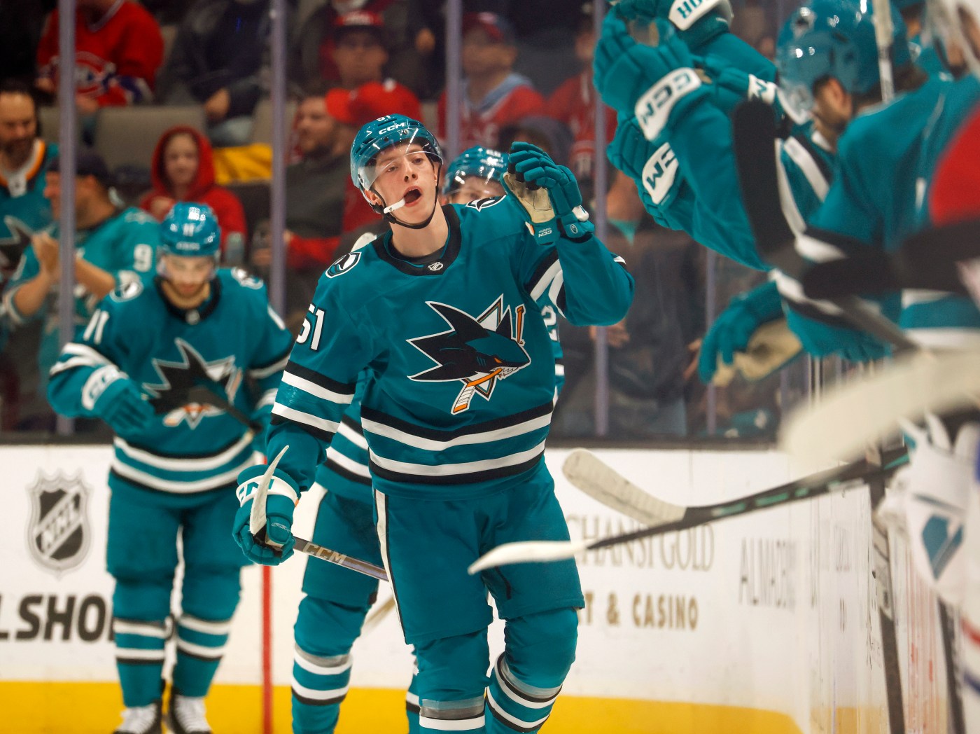 Sharks players excited about potential playoff games. Yes, actual playoffs