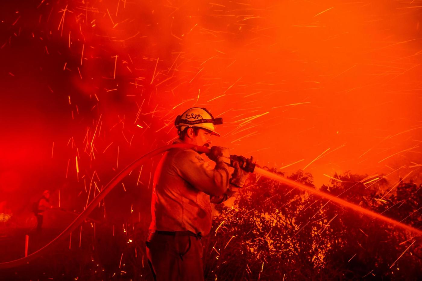 Witnesses and phone data lead to suspect in Southern California wildfires