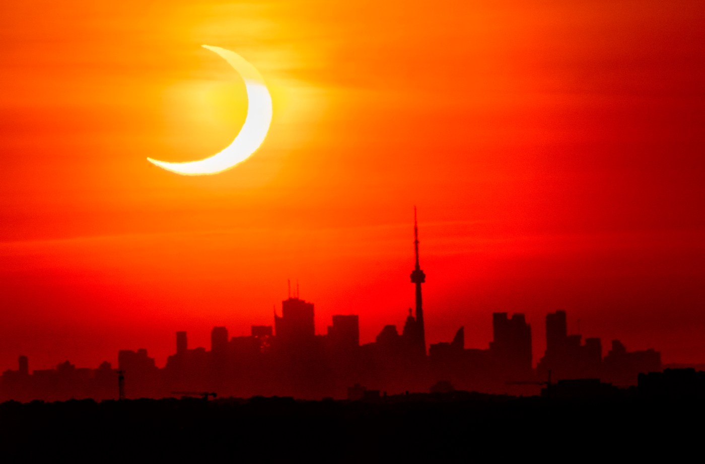 Partial solar eclipse to make sun shrink for many in North America (sorry, California)