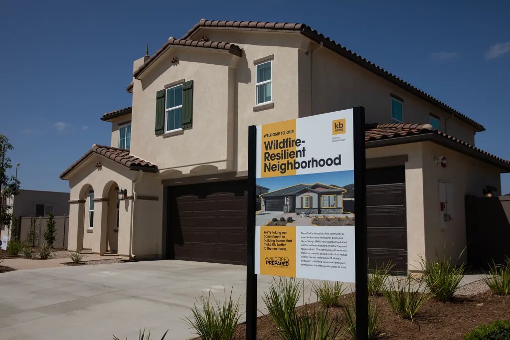 New California neighborhood is the first fire-resistant community in the U.S.