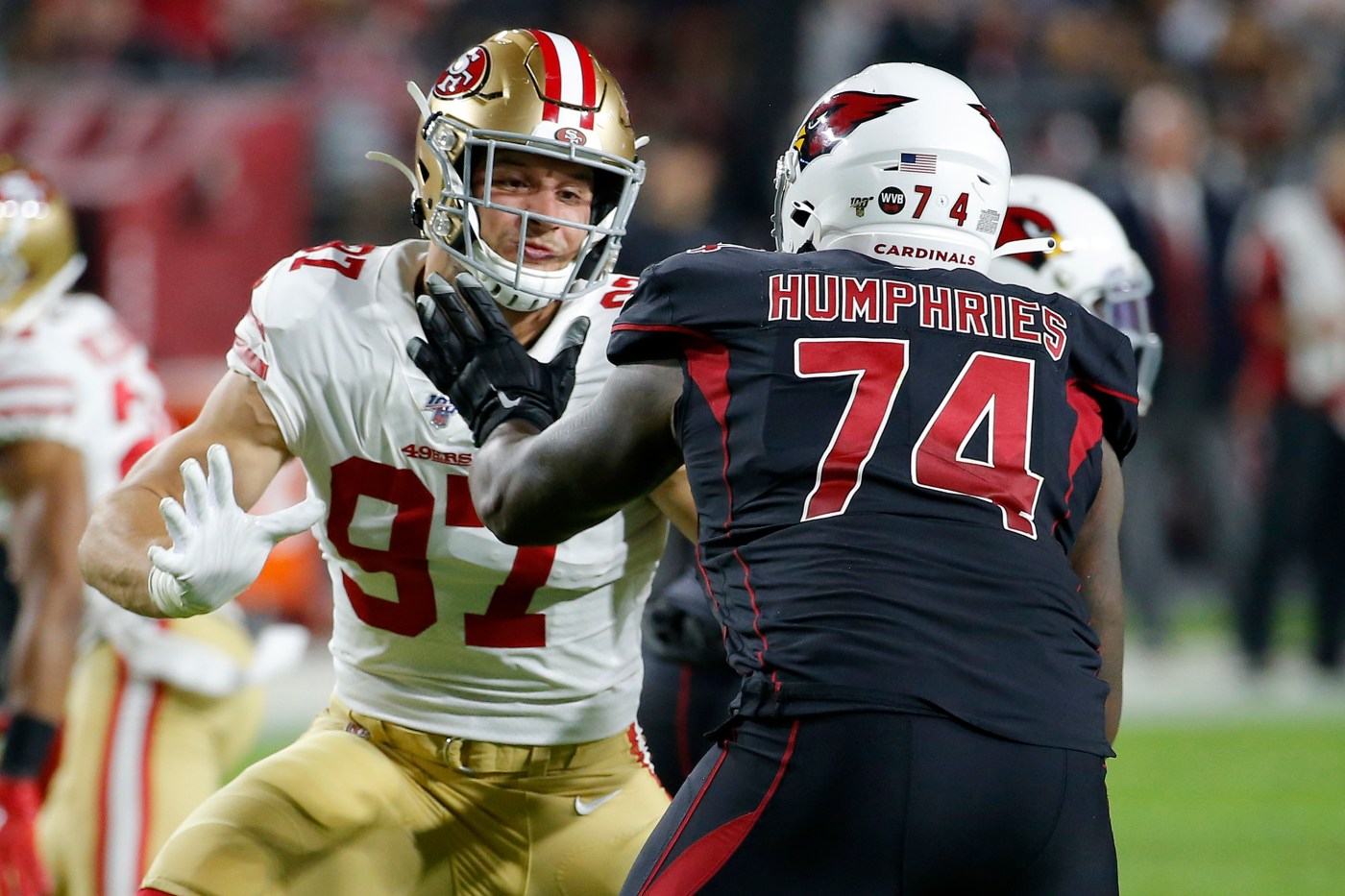 49ers bring aboard D.J. Humphries to beef up thin position at offensive tackle