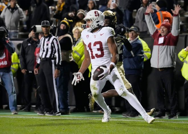 Stanford’s Elic Ayomanor can envision return to 49ers after local pro day