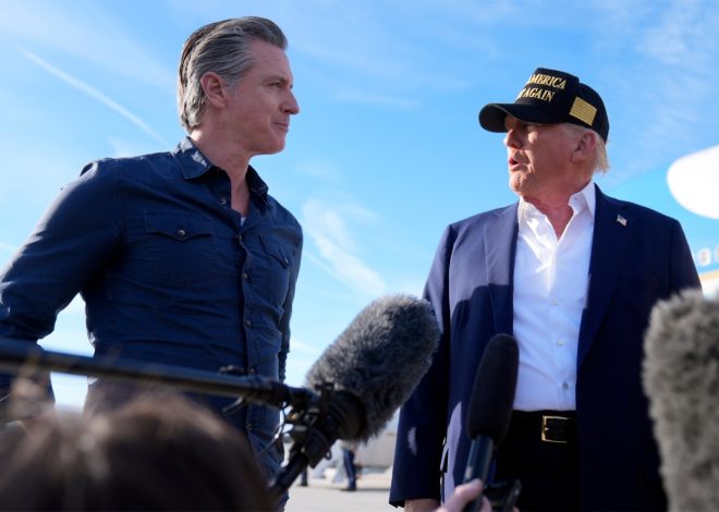 Gov. Newsom says state to sue over Trump’s tariffs