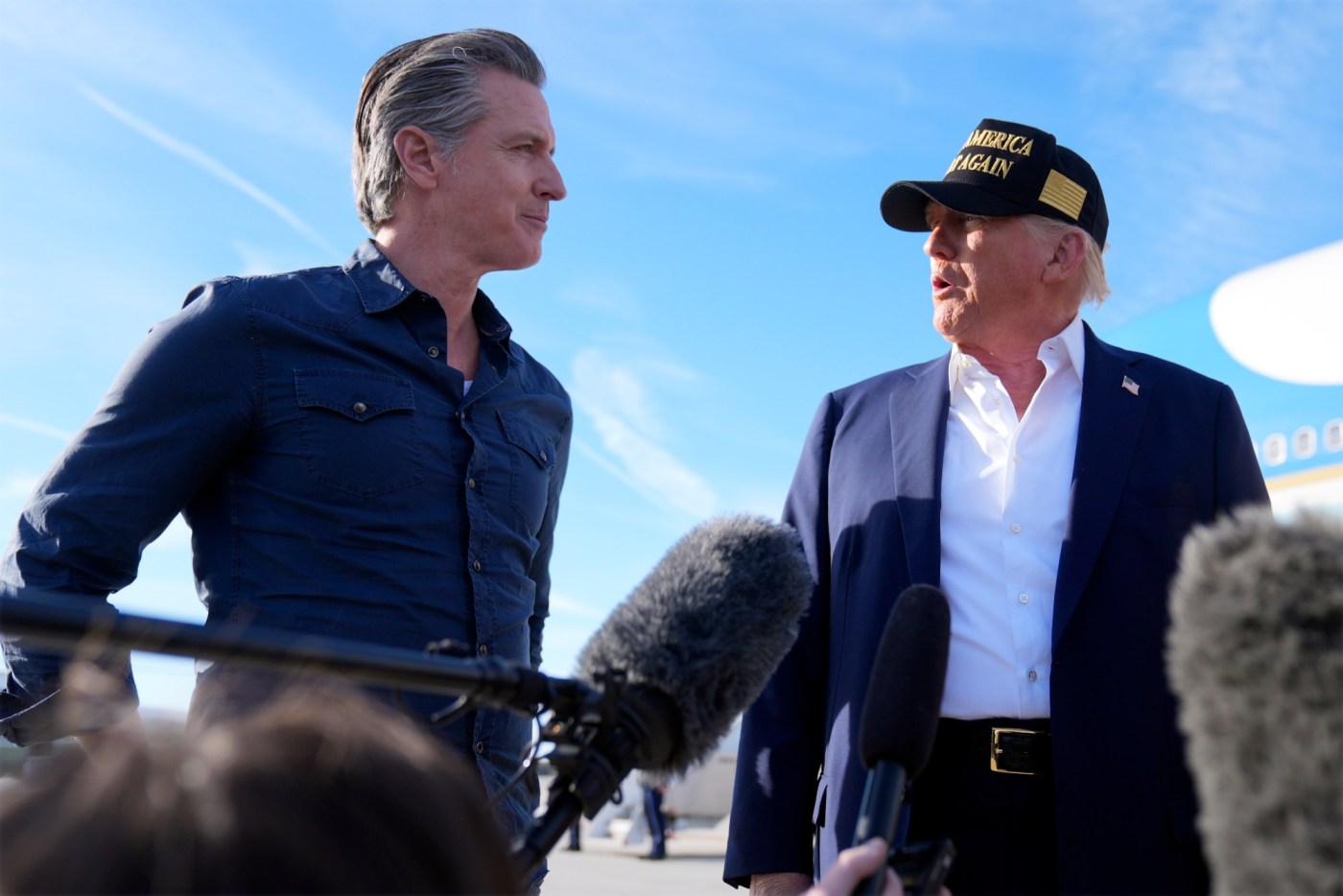 Gov. Newsom says state to sue over Trump’s tariffs