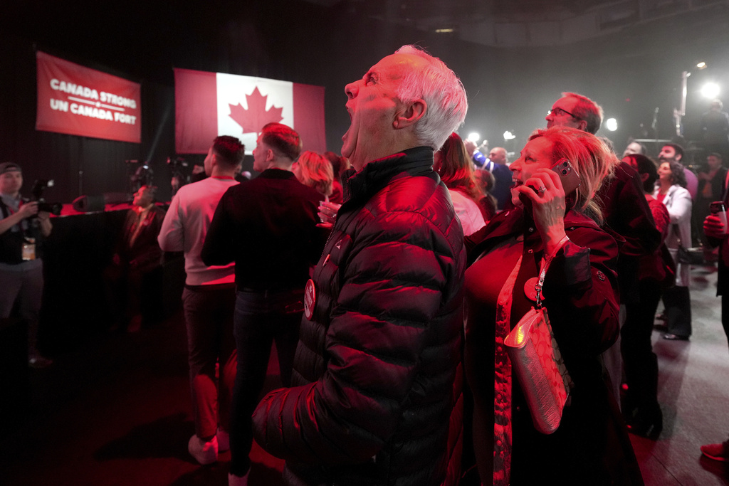 Canada’s Liberals projected to win election overshadowed by Trump’s threats