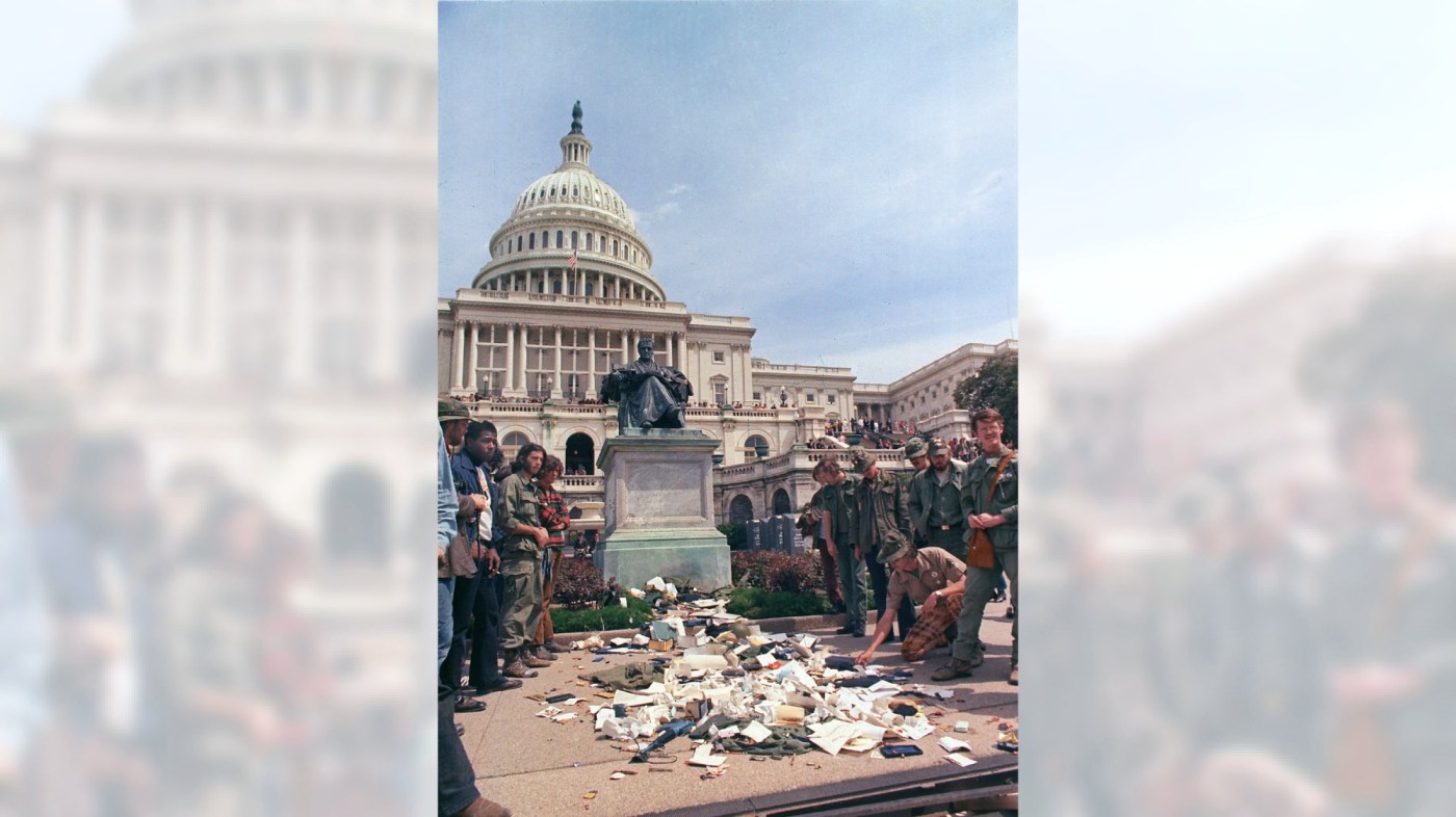 Today in History: April 23, Vietnam veterans stage protest at U.S. Capitol