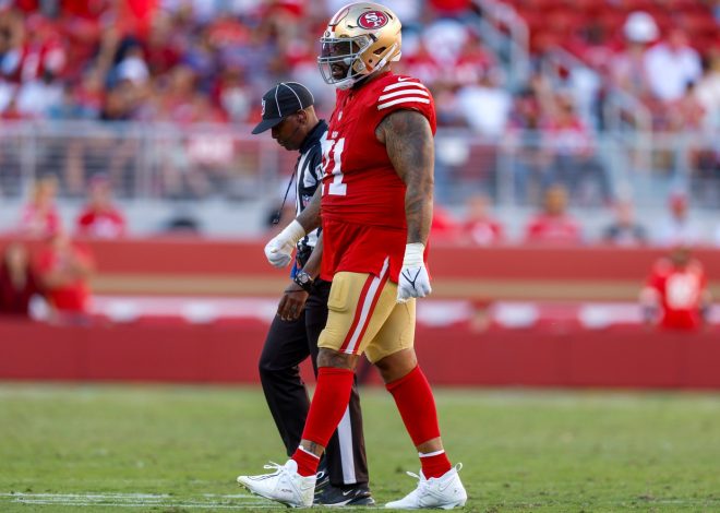 49ers draft preview: Tackle a major spot to address after Williams’ injury, Moore’s departure