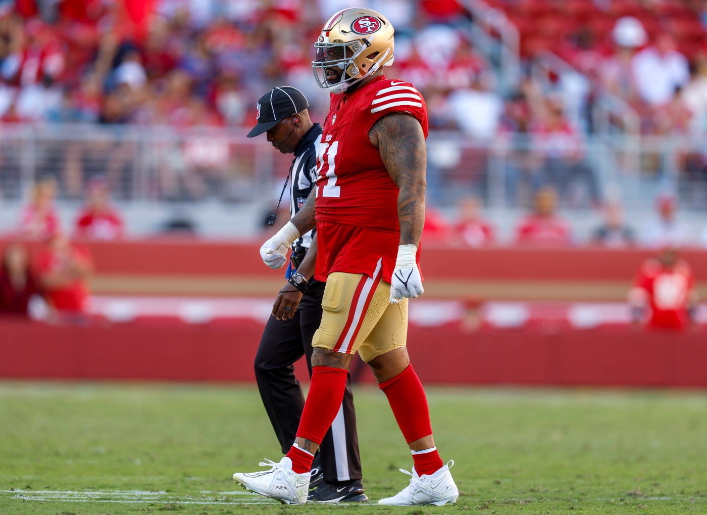49ers draft preview: Tackle a major spot to address after Williams’ injury, Moore’s departure
