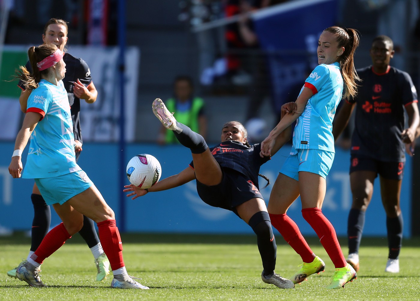 Bay FC starts slowly, falls 2-1 as Chicago Stars FC win first match of NWSL season
