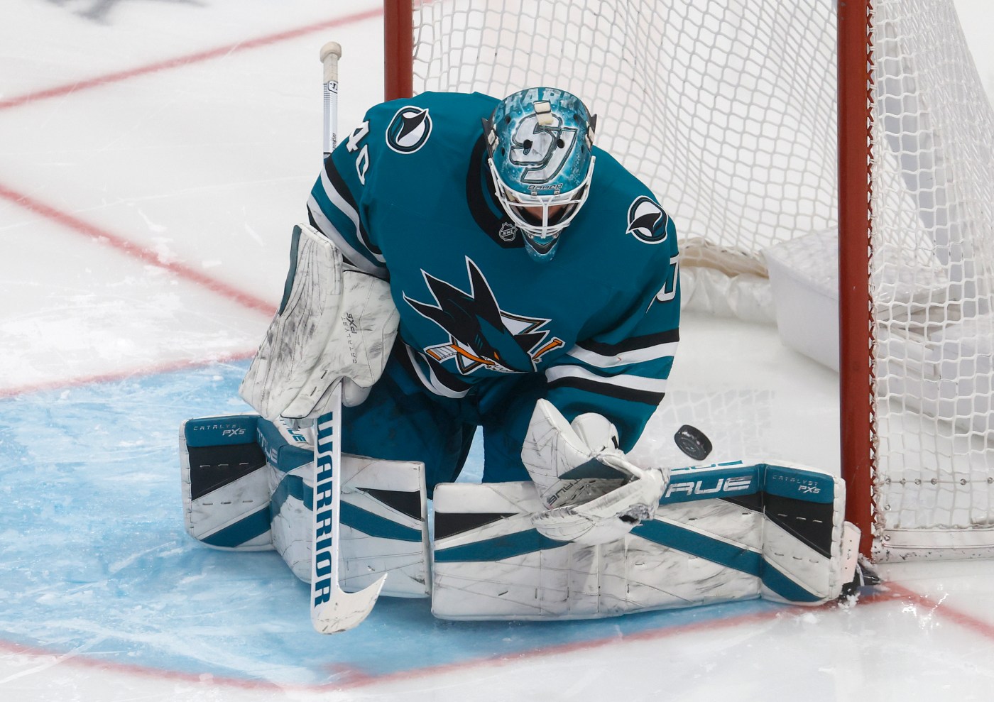Sharks changes underway: Goalie says Mike Grier told him he won’t be back