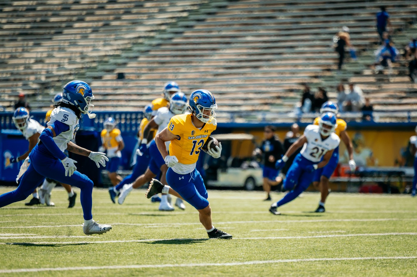 San Jose State wraps spring practice with showcase featuring new faces