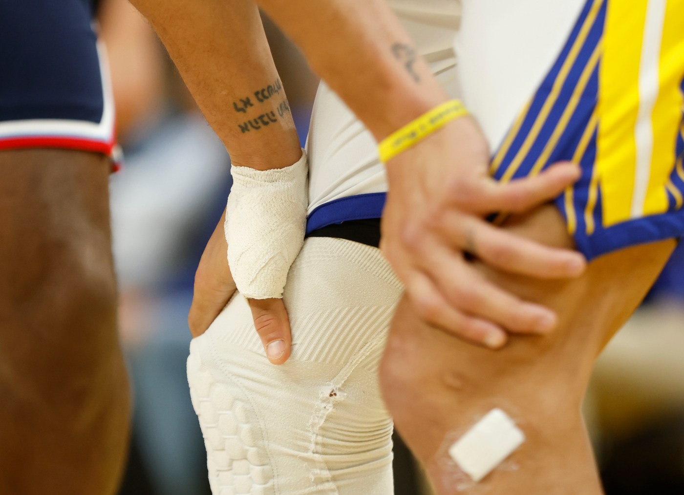Steph Curry, Jimmy Butler managing injuries as Warriors enter play-in tournament