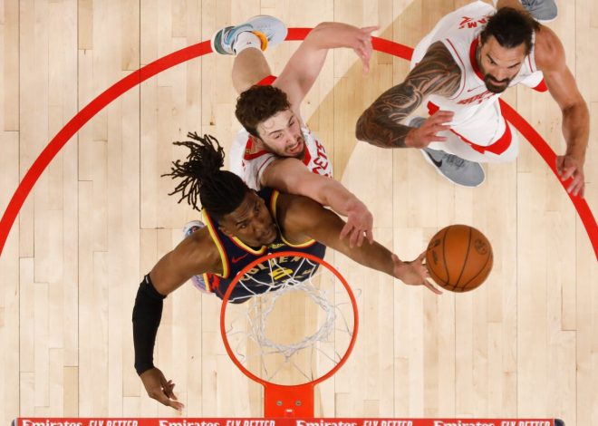 Warriors aiming to maintain composure as physical Rockets series shifts to Houston