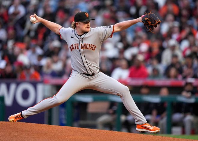 SF Giants lose second straight despite Webb’s gem against Angels