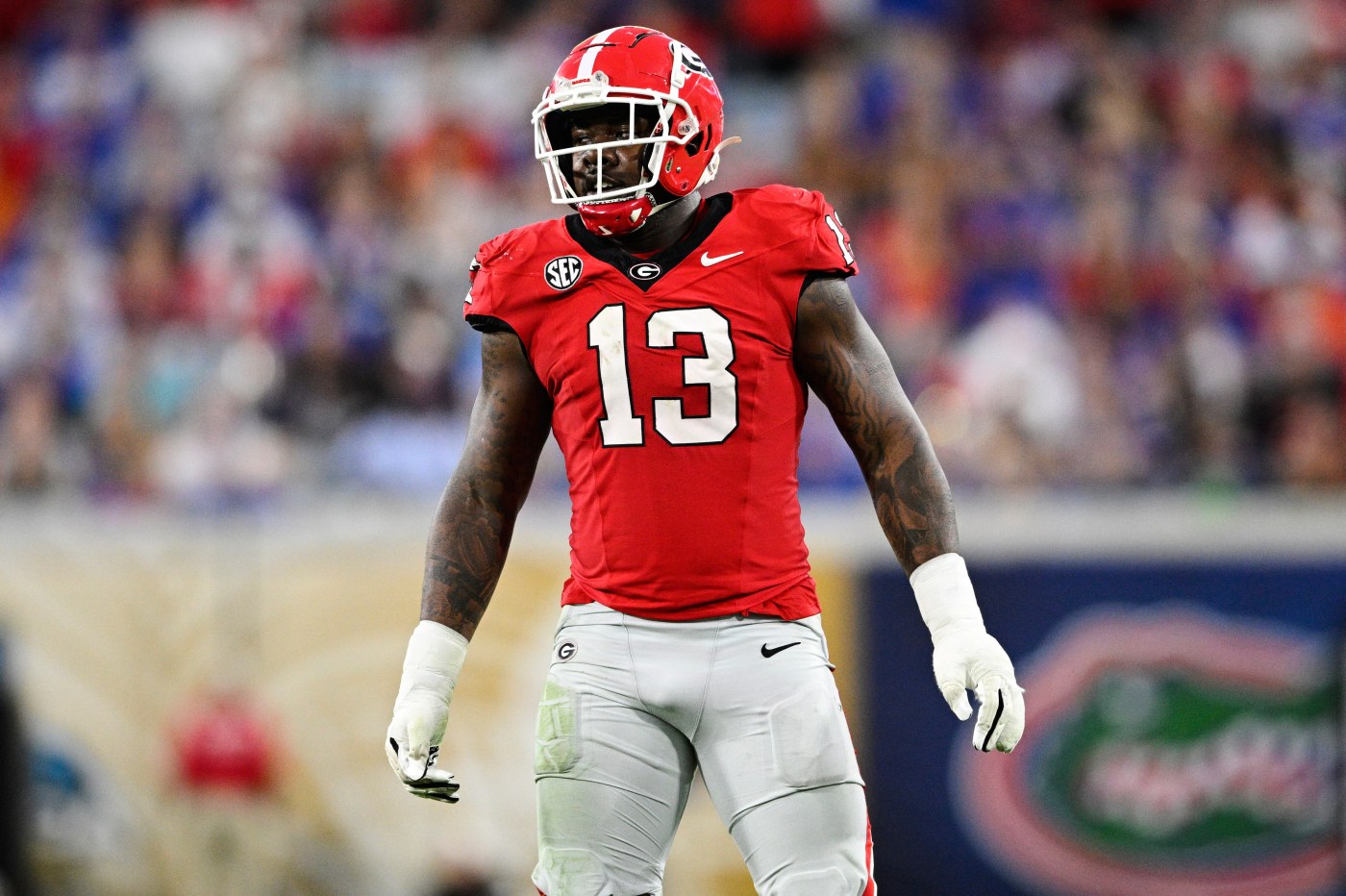 49ers spend first-round draft pick on defensive end Mykel Williams