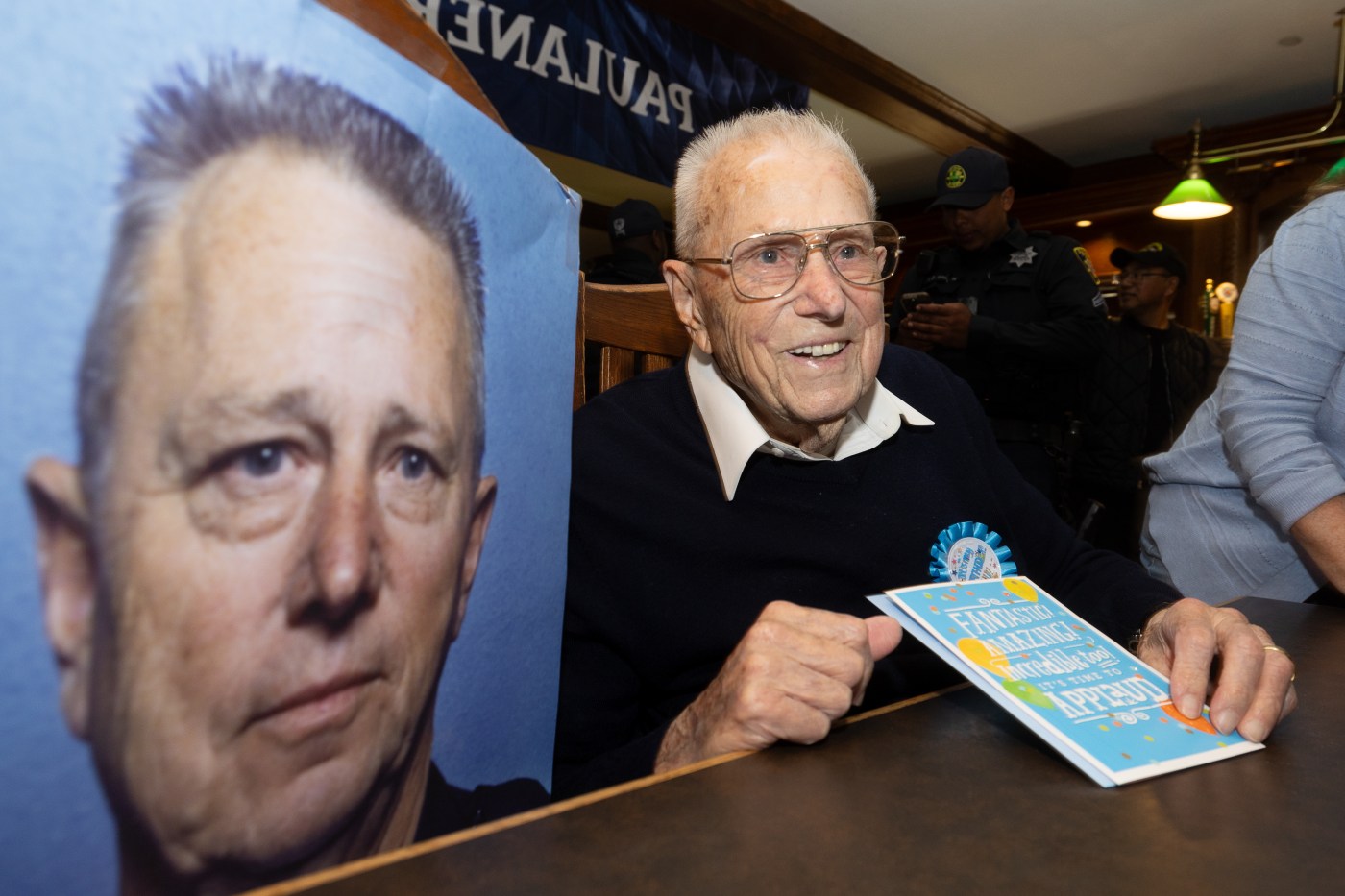 Retired Oakland officer called an ‘inspiration’ at birthday bash. At 104, he may be oldest cop in U.S.