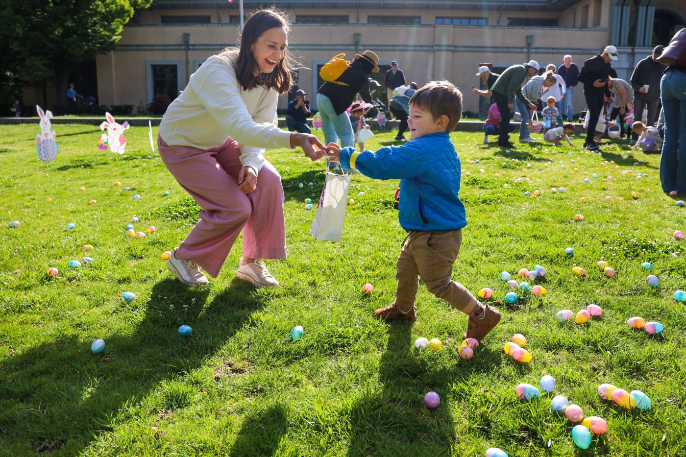 Photos: This year’s Eggstravaganza egg hunts in the Bay Area!