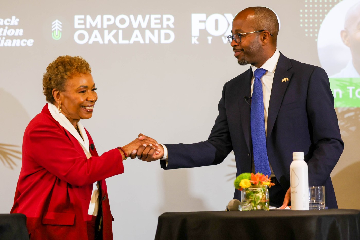 Oakland mayoral race: Loren Taylor’s backers outspending Barbara Lee’s support in final days