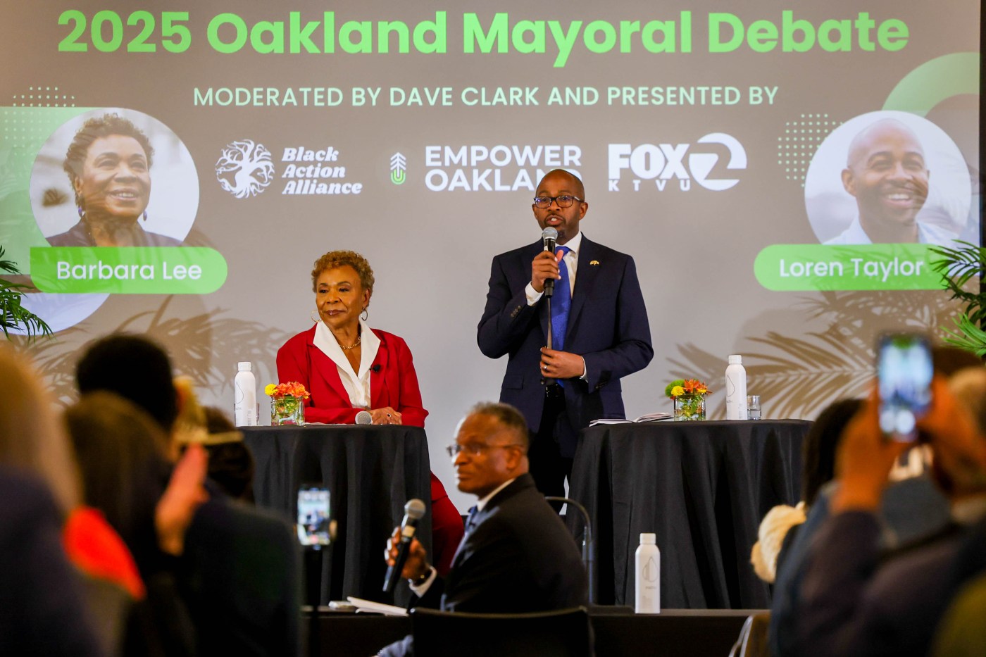 Oakland election: Loren Taylor leads Barbara Lee early in race to be next mayor