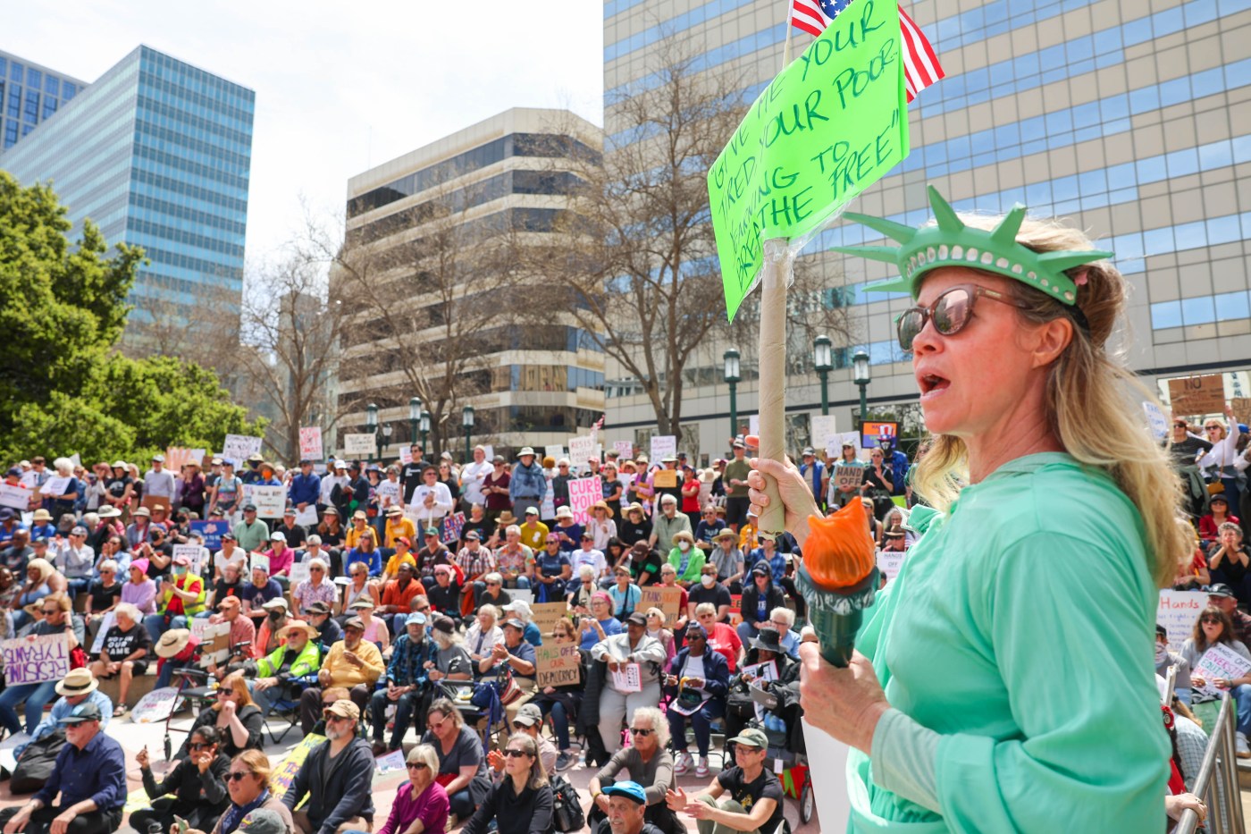 Letters: Bay Area rallies prove Trump opponents aren’t alone