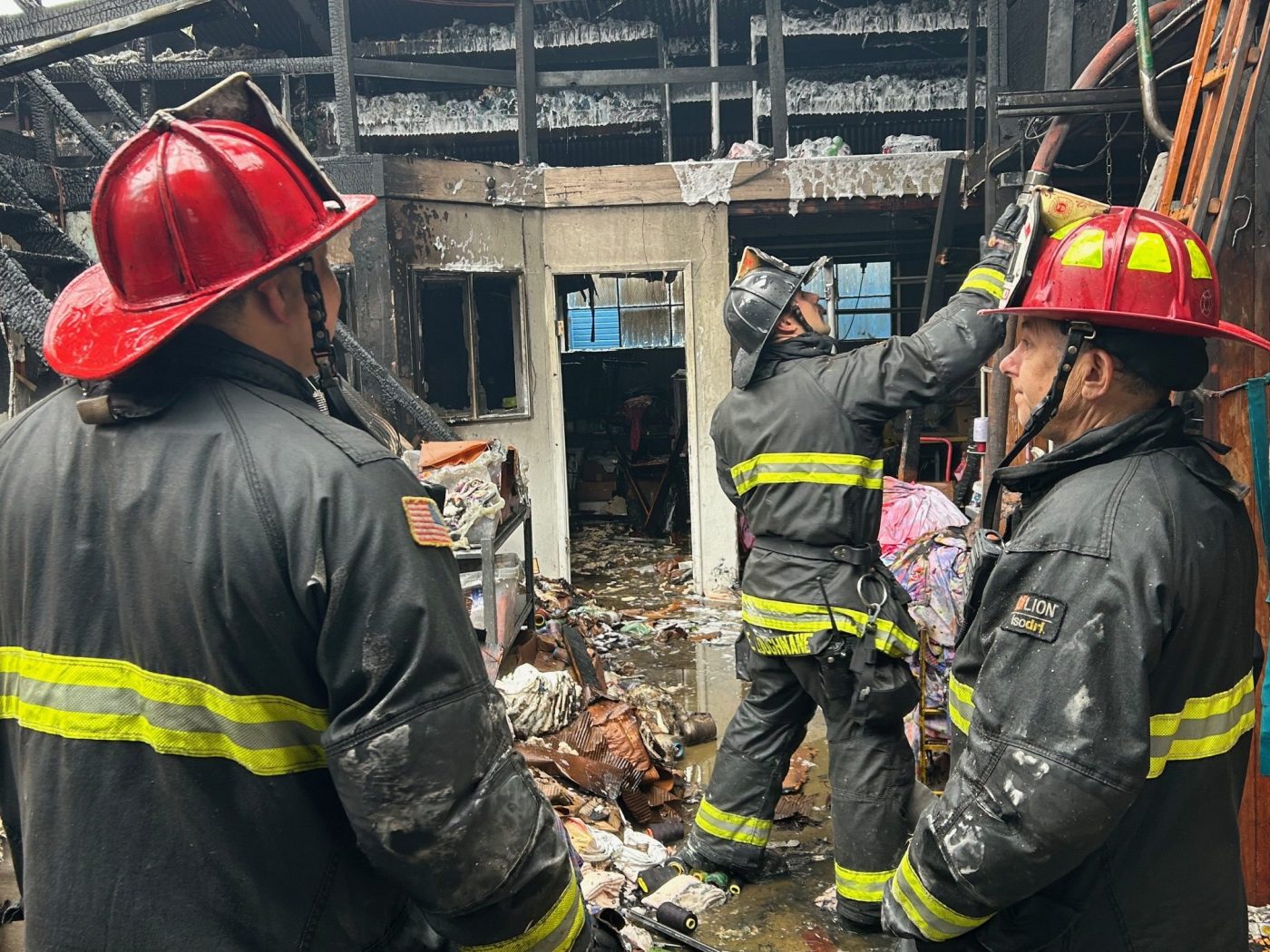 Oakland Fire Department stops shop fire from spreading to church