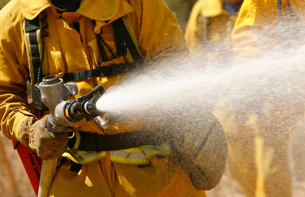4 teens sought in California brush fire possibly sparked by fireworks