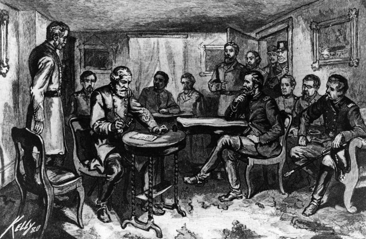 Today in History: April 9, Robert E. Lee surrenders to Ulysses S. Grant at Appomattox
